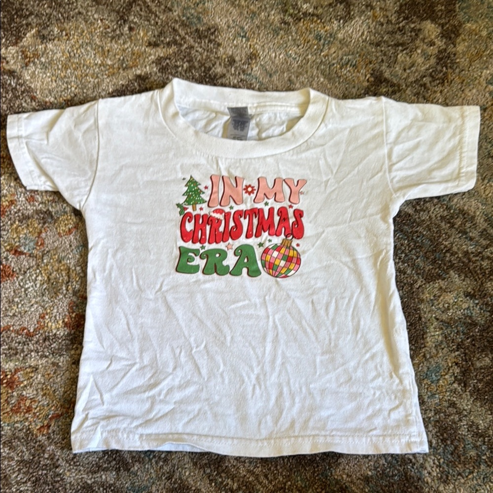 Gildan White Short Sleeve Christmas Tee